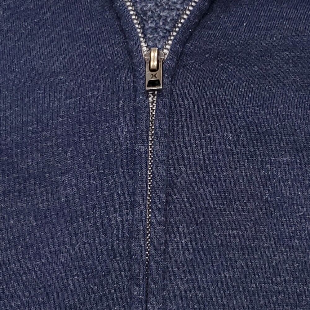 Hurley Zip Up Long Sleeve Casual Hoodie Womens Size Extra Small XS Blue - Picture 4 of 8